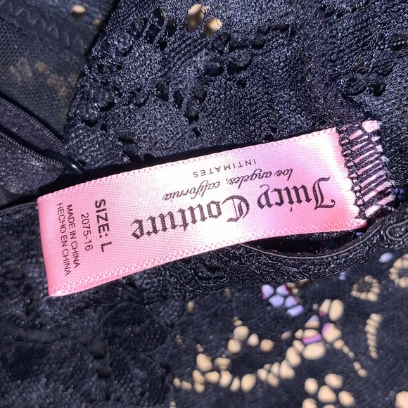 JUICY COUTURE Sexy Lace and Logo Bralettes 2 pack - Picture 5 of 8